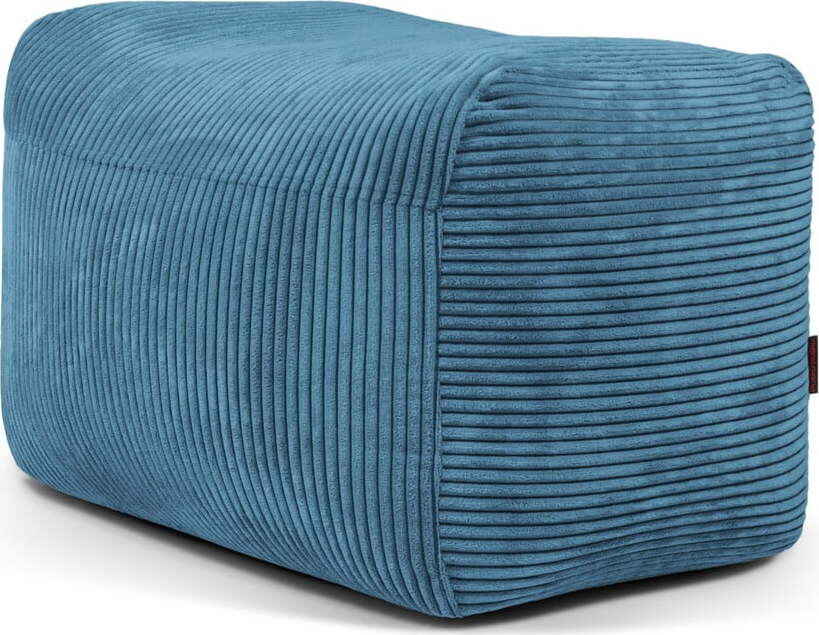 Modrý manšestrový sedací vak Plus 70 Lounge – SLOWDOWN