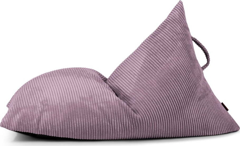 Fialový manšestrový dětský sedací vak Razzy – SLOWDOWN