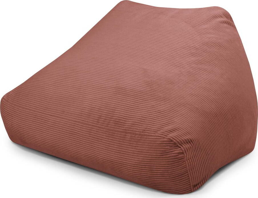 Manšestrový sedací vak v cihlové barvě Sofa Snug – SLOWDOWN