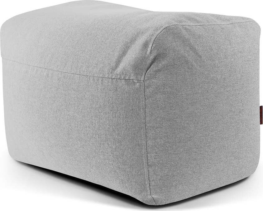 Světle šedý sedací vak Plus 70 Lounge – SLOWDOWN