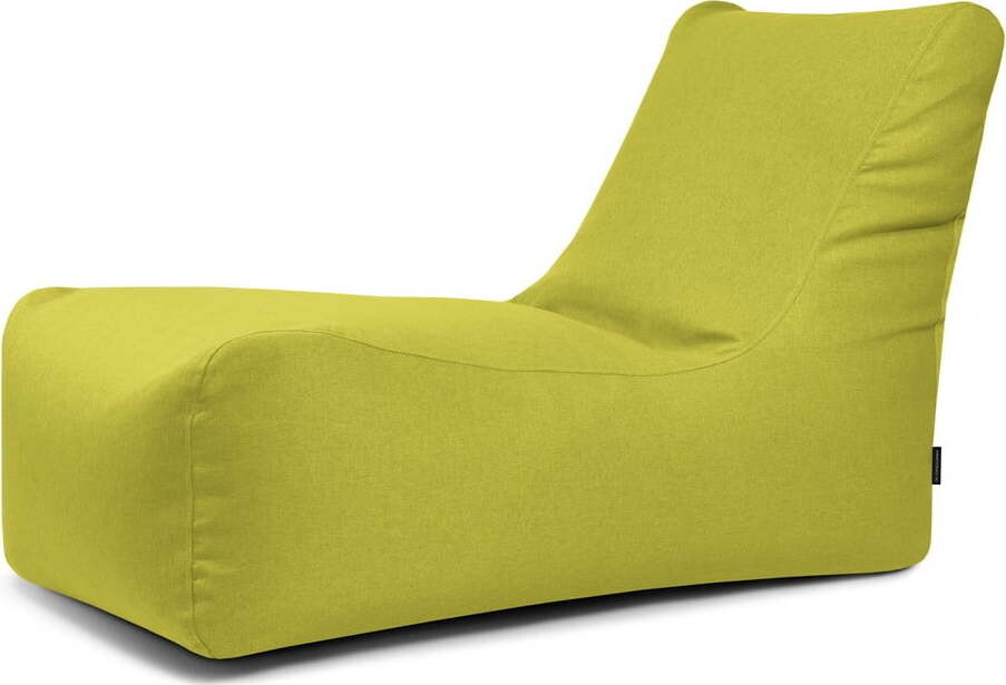 Zelený sedací vak Lounge – SLOWDOWN