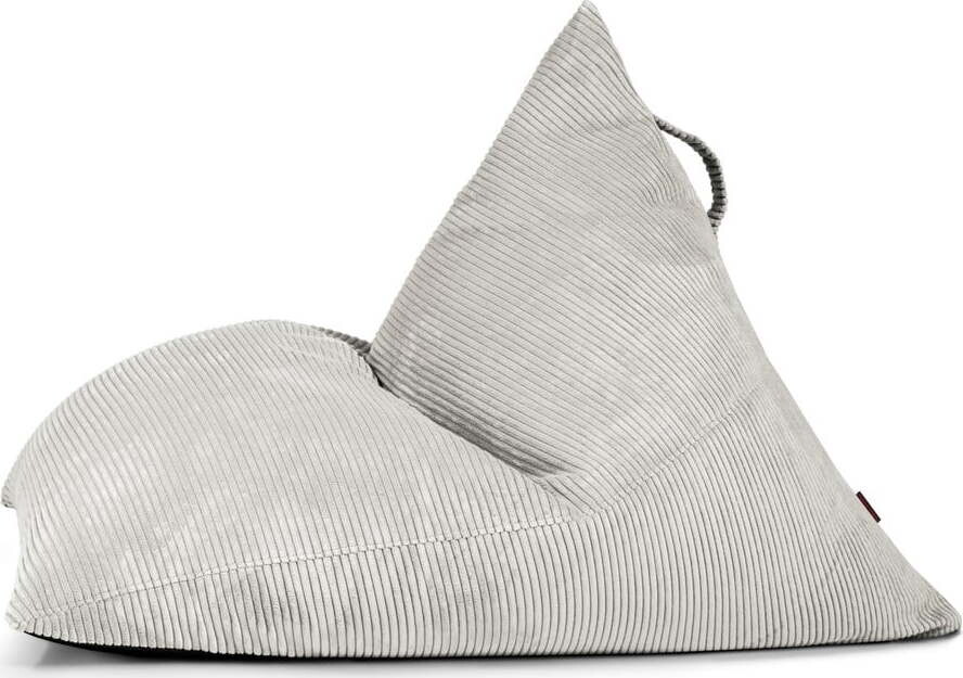 Krémový manšestrový sedací vak Razz – SLOWDOWN