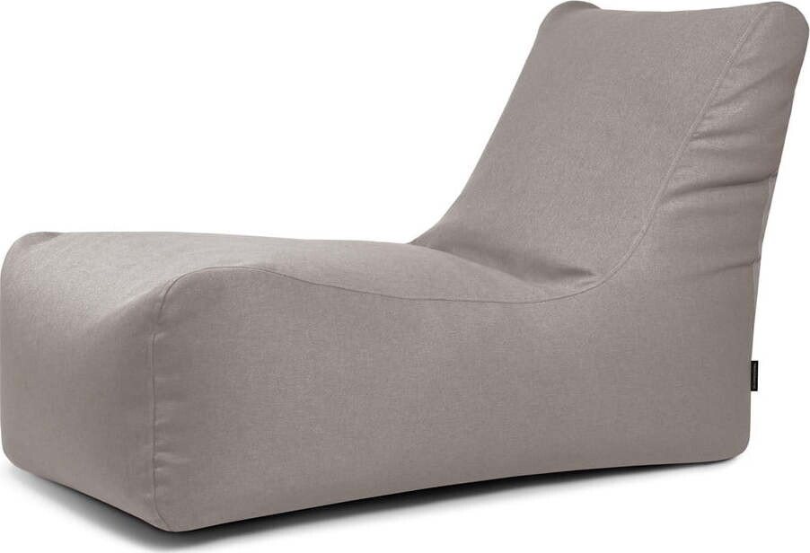 Šedobéžový sedací vak Lounge – SLOWDOWN