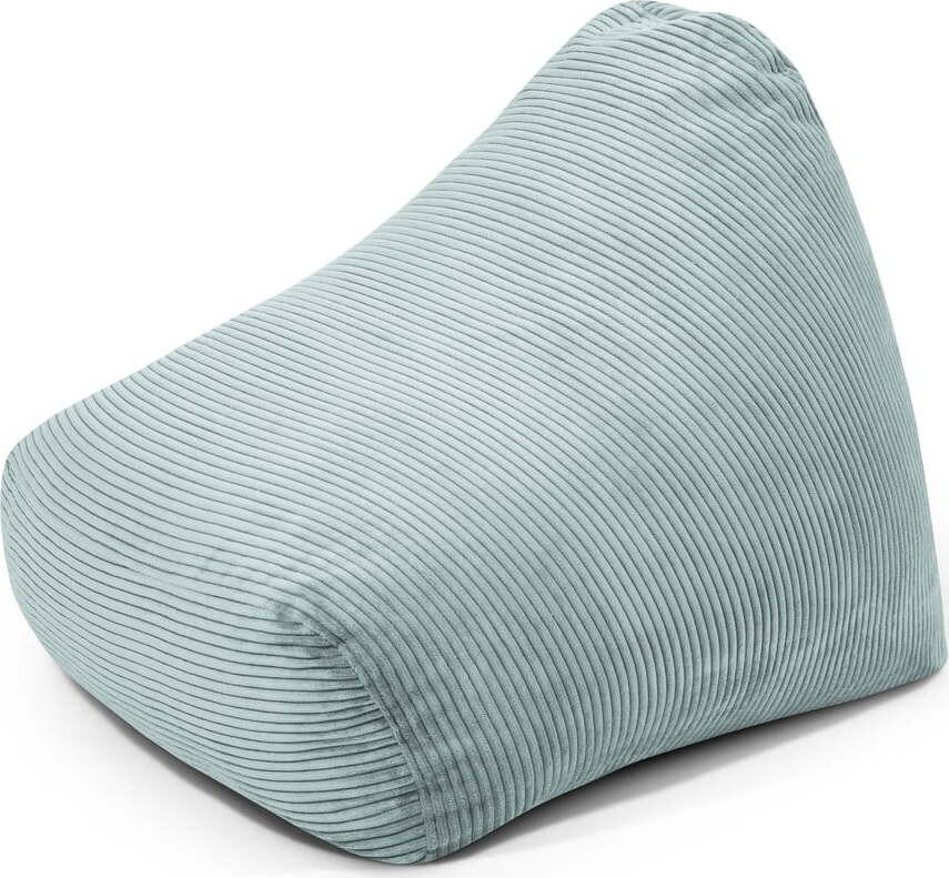 Manšestrový dětský sedací vak v mentolové barvě Snug 80 – SLOWDOWN