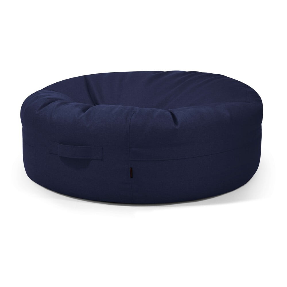 Modrý sedací vak Roll 135 – SLOWDOWN