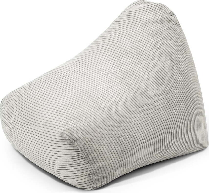 Krémový manšestrový dětský sedací vak Snug 80 – SLOWDOWN