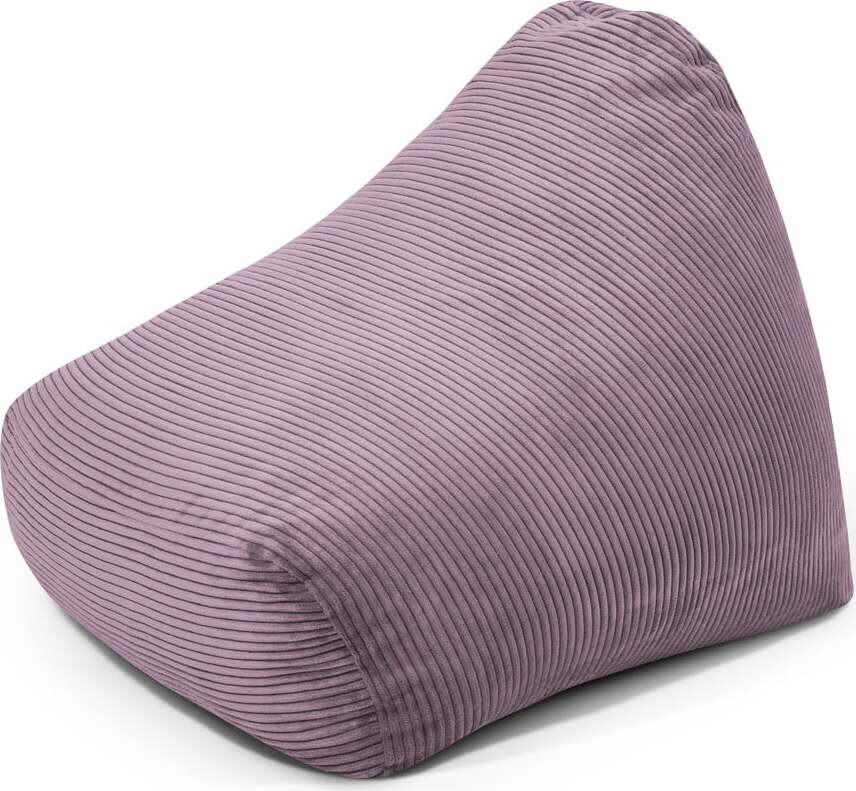 Fialový manšestrový dětský sedací vak Snug 80 – SLOWDOWN