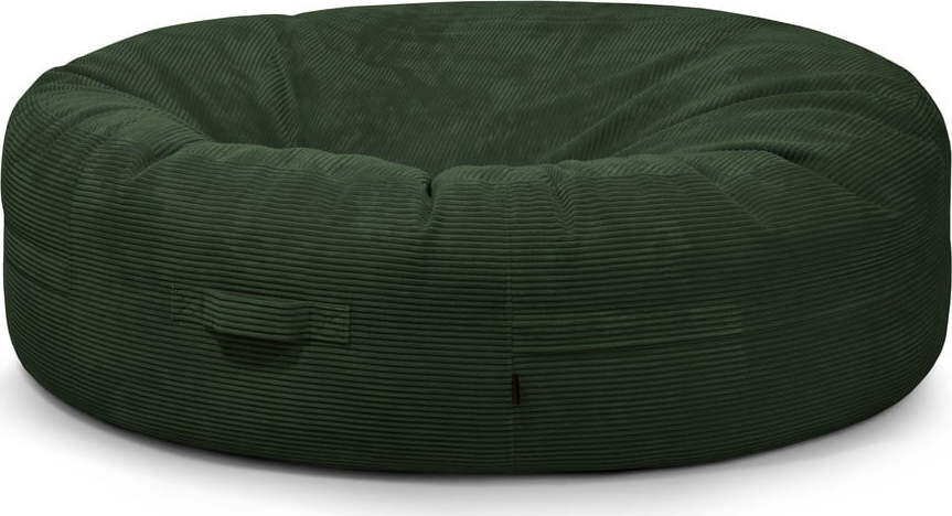 Zelený manšestrový sedací vak Roll 190 – SLOWDOWN