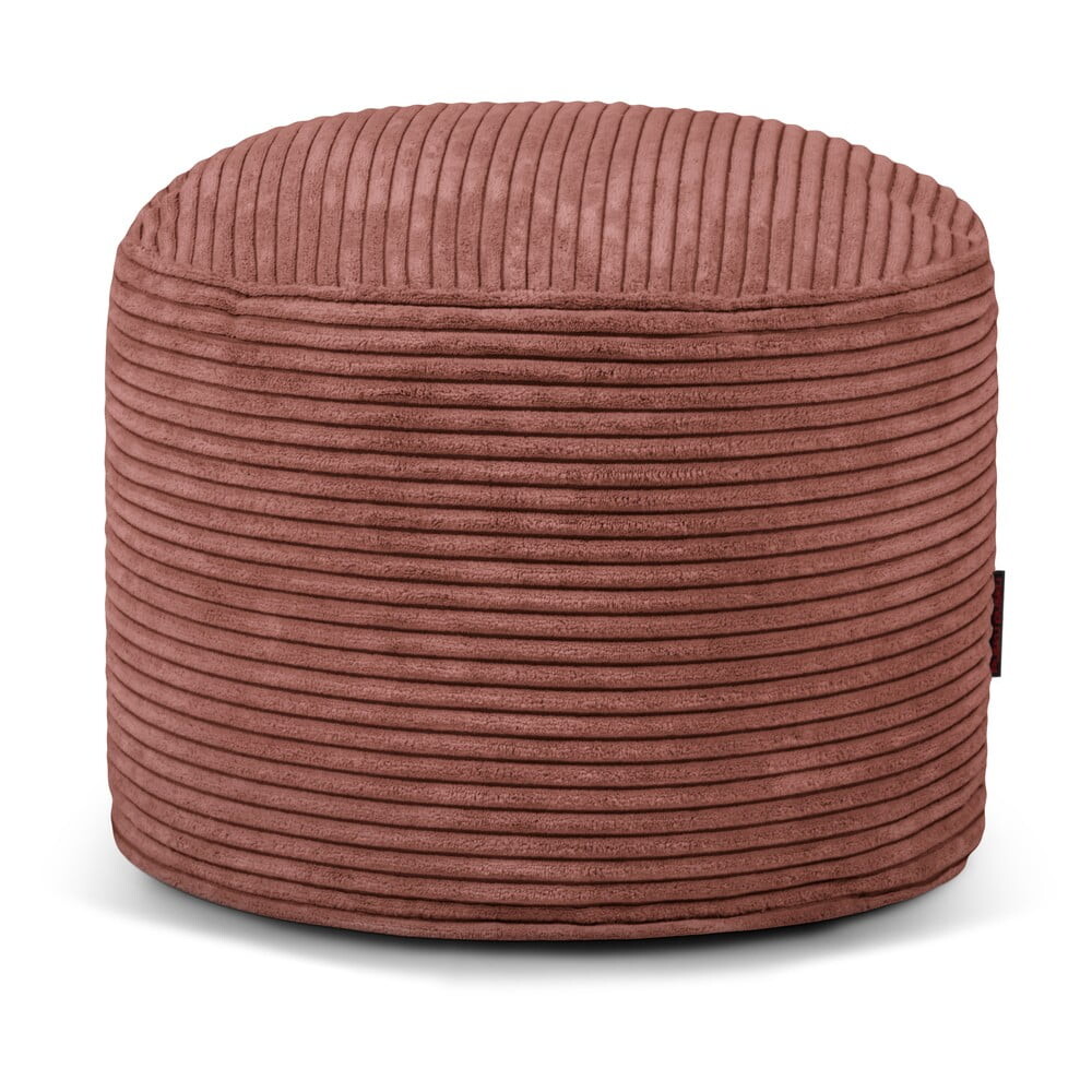 Manšestrový sedací vak v cihlové barvě Mini – SLOWDOWN