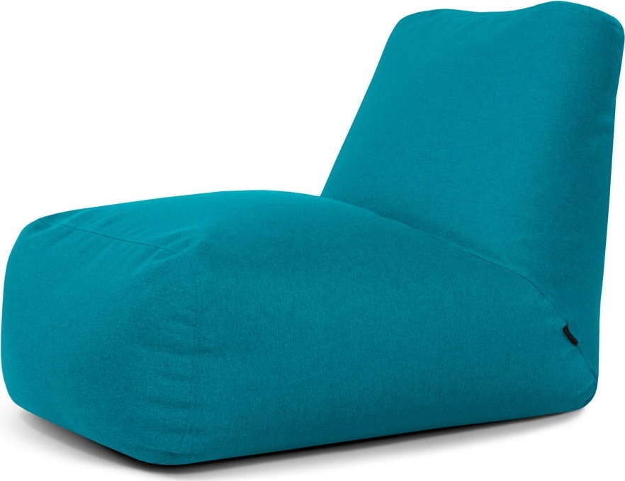 Tyrkysový sedací vak Tube – SLOWDOWN