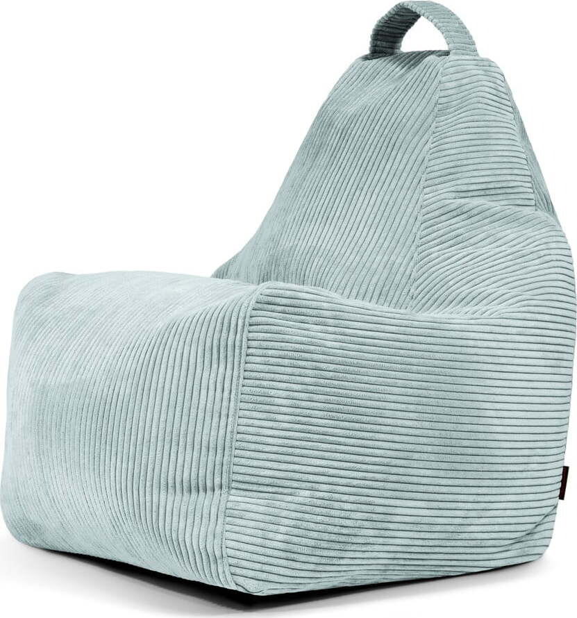 Manšestrový sedací vak v mentolové barvě Play Amuse – SLOWDOWN