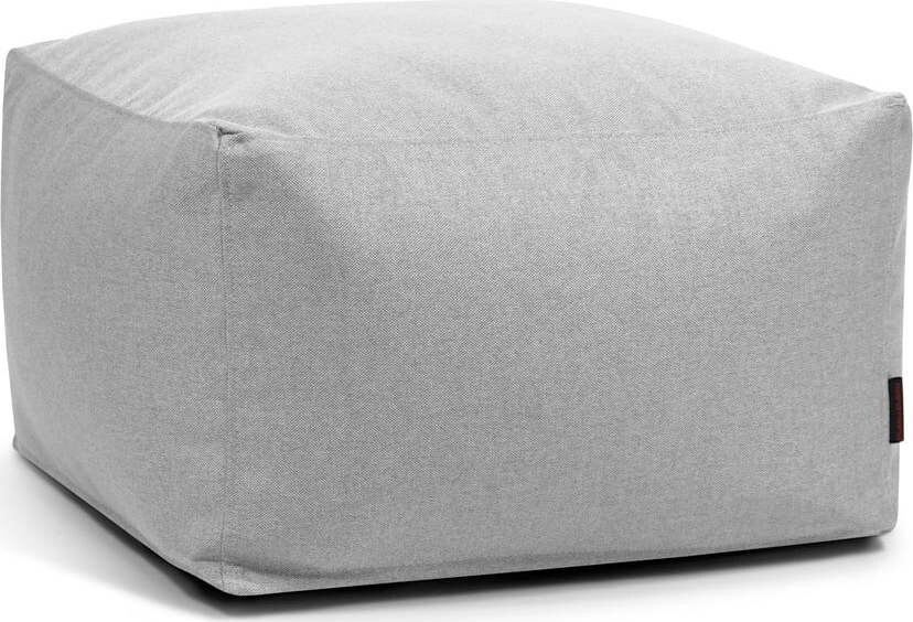 Světle šedý sedací vak Softbox MooG – SLOWDOWN