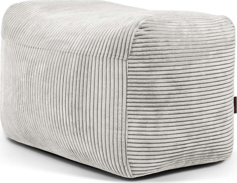 Krémový manšestrový sedací vak Plus 70 Lounge – SLOWDOWN