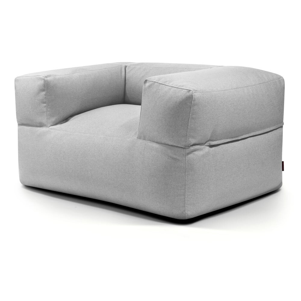 Světle šedý sedací vak MooG – SLOWDOWN