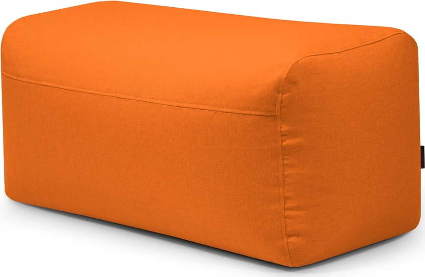 Oranžový sedací vak Plus 100 Lounge – SLOWDOWN
