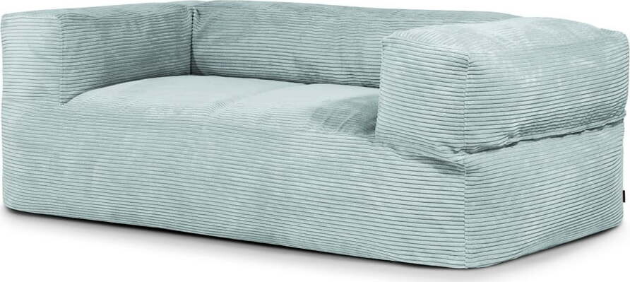 Manšestrový sedací vak v mentolové barvě Sofa MooG – SLOWDOWN