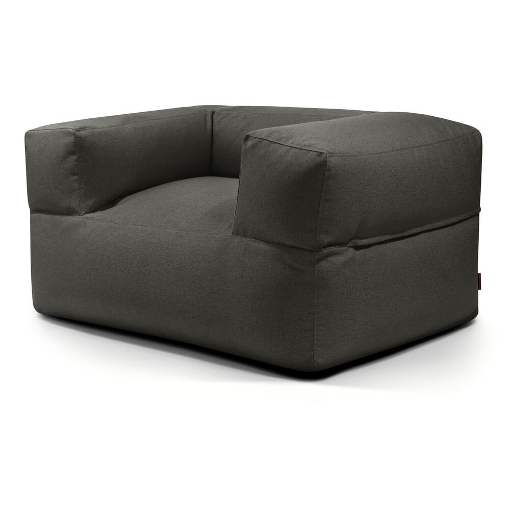 Tmavě šedý sedací vak MooG – SLOWDOWN