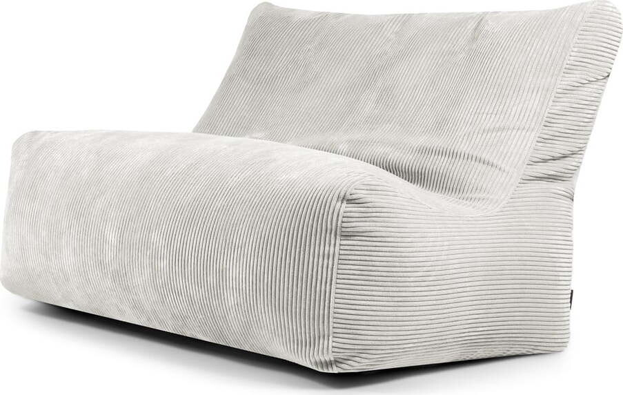 Krémový manšestrový sedací vak Sofa Seat Lounge – SLOWDOWN