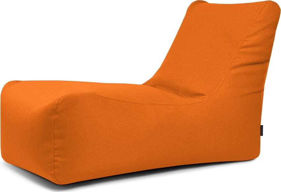 Oranžový sedací vak Lounge – SLOWDOWN
