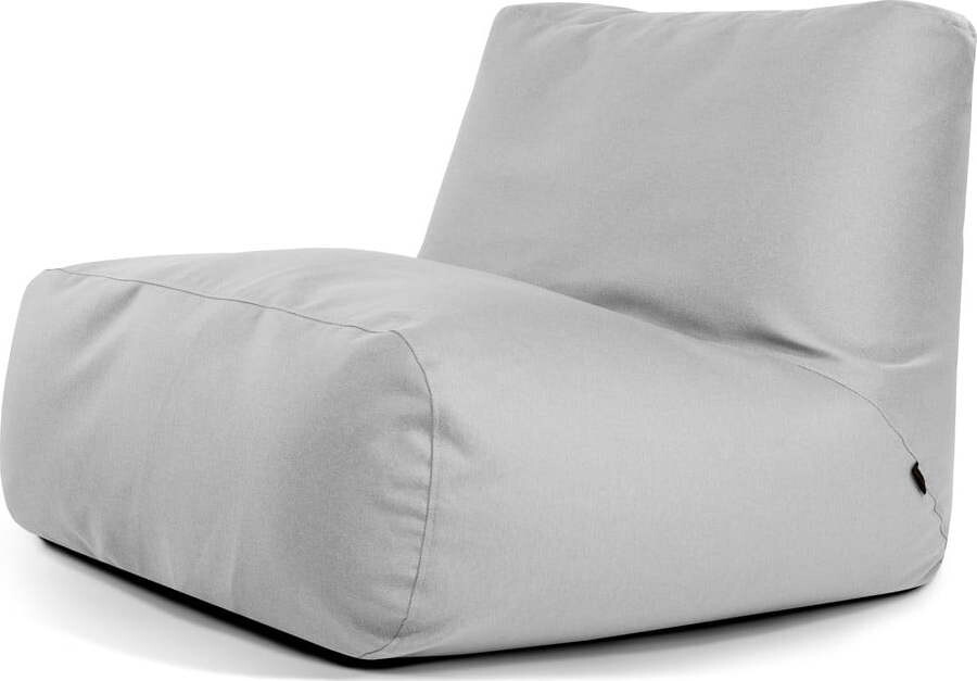 Světle šedý sedací vak Tube 100 – SLOWDOWN