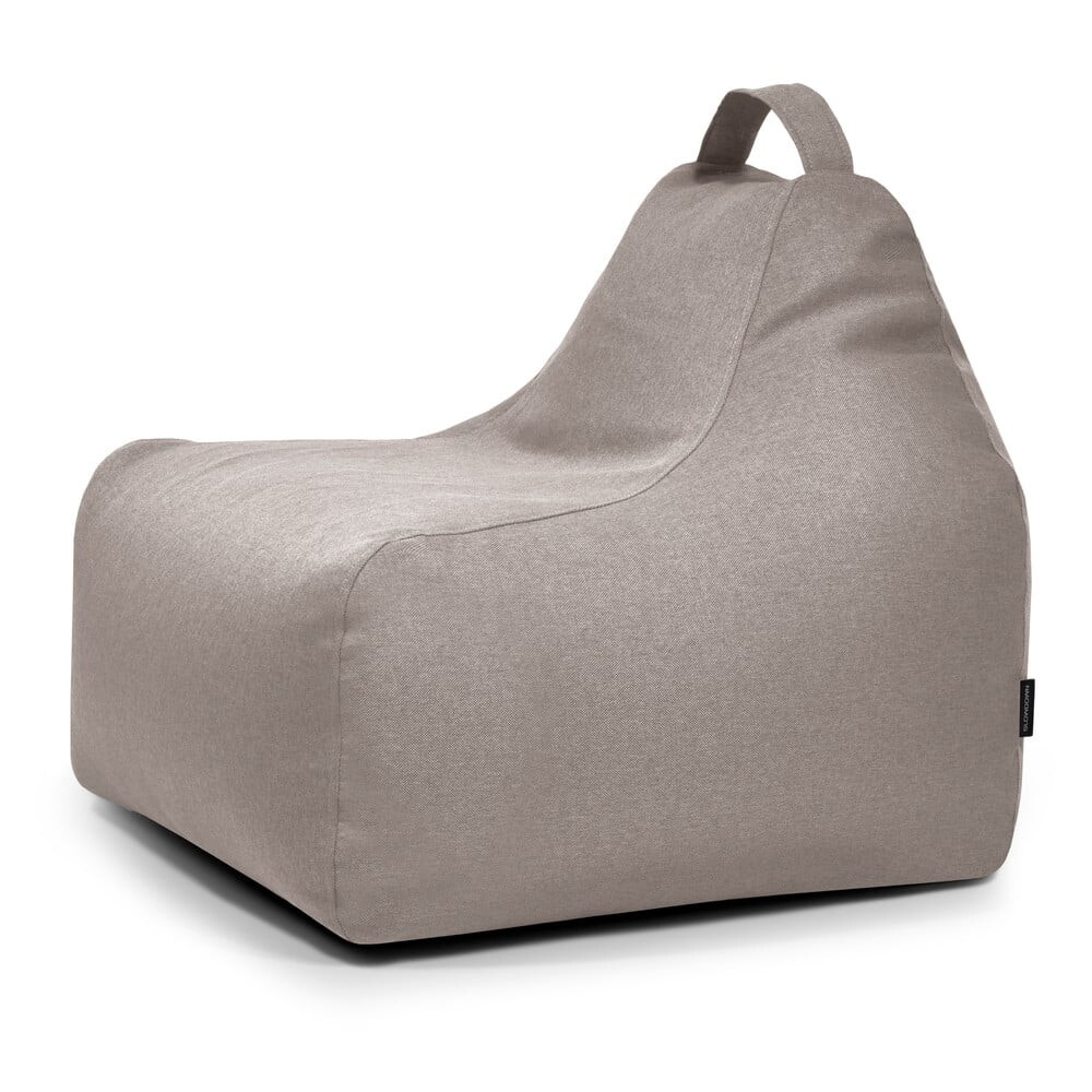 Šedobéžový dětský sedací vak Game Amuse – SLOWDOWN