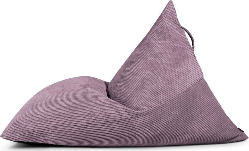 Fialový manšestrový sedací vak Razzmatazz – SLOWDOWN