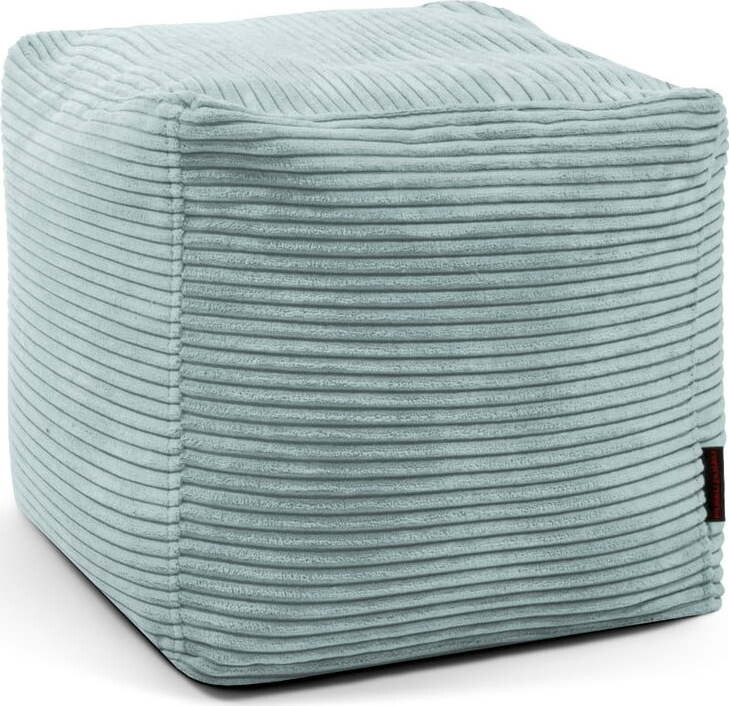 Manšestrový sedací vak v mentolové barvě Up! MooG – SLOWDOWN