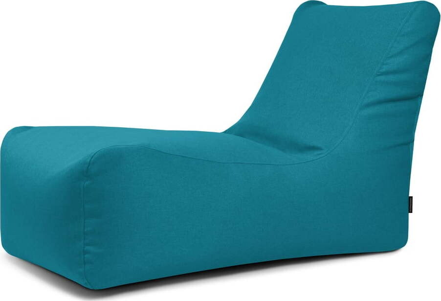 Tyrkysový sedací vak Lounge – SLOWDOWN