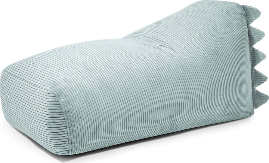 Manšestrový dětský sedací vak v mentolové barvě Snug 130 Dragon – SLOWDOWN