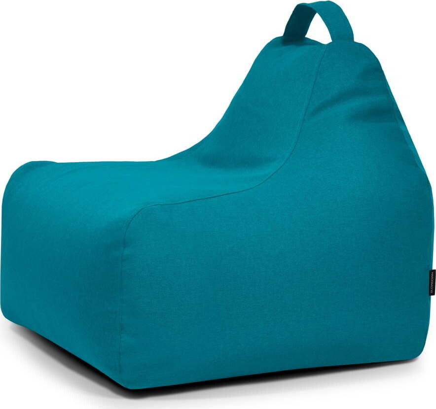 Tyrkysový dětský sedací vak Game Amuse – SLOWDOWN