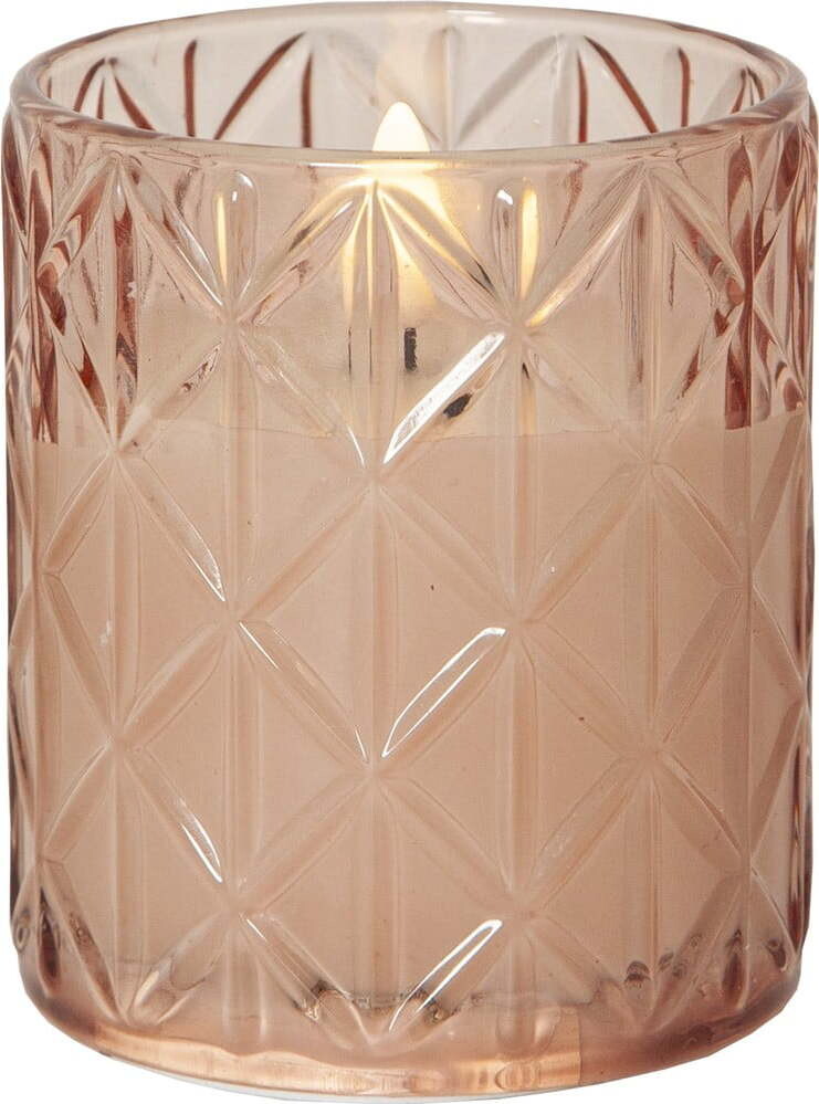 LED svíčka na baterky (výška 10 cm) Flamme Romb – Star Trading