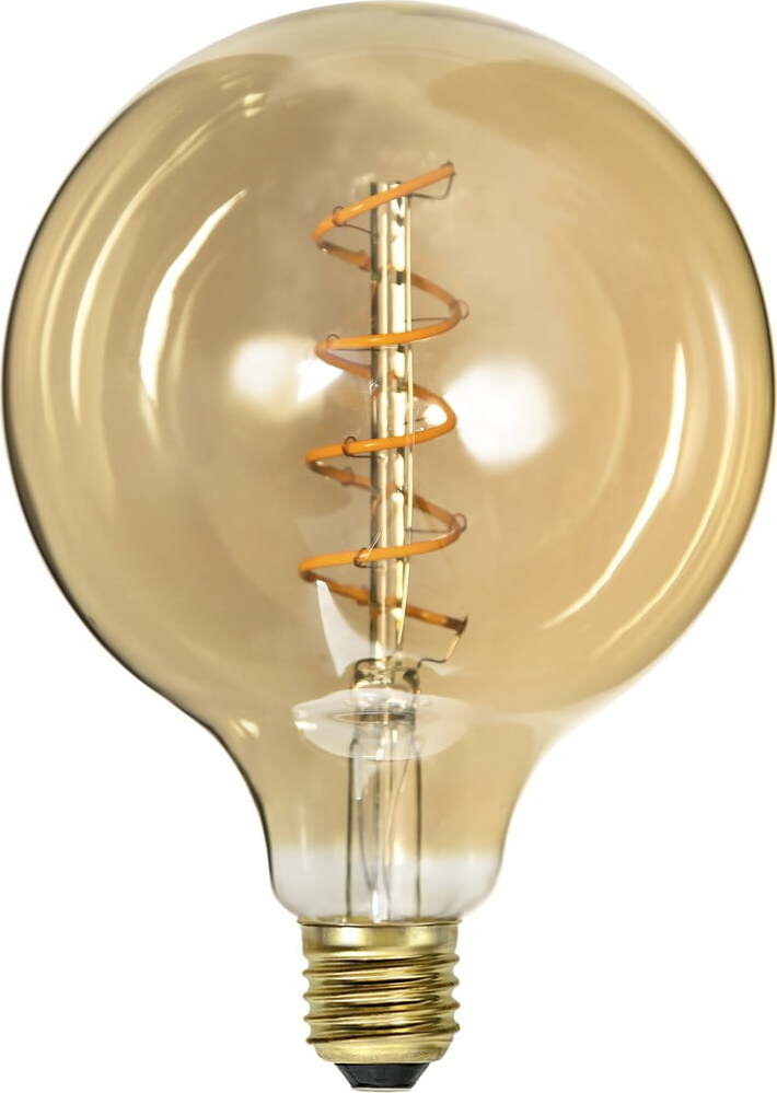 Teplá bílá filamentová stmívatelná žárovka E27, 3 W Spiral Filament – Star Trading