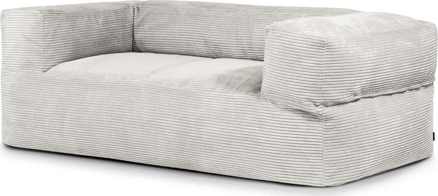 Krémový manšestrový sedací vak Sofa MooG – SLOWDOWN