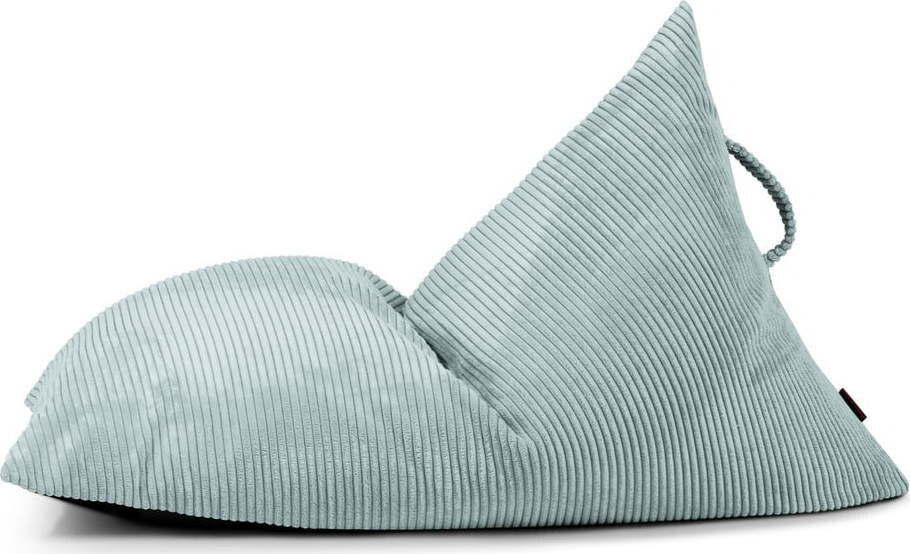 Manšestrový dětský sedací vak v mentolové barvě Razzy – SLOWDOWN