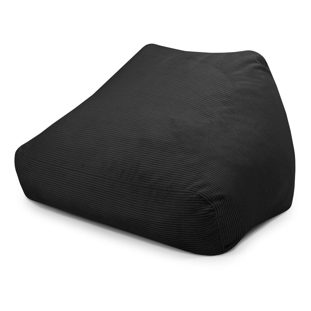 Černý manšestrový sedací vak Sofa Snug – SLOWDOWN