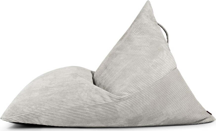 Krémový manšestrový sedací vak Razzmatazz – SLOWDOWN