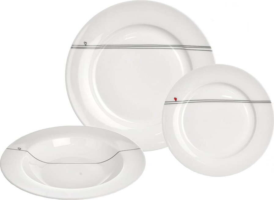 Porcelánová jídelní sada 18 ks – Orion