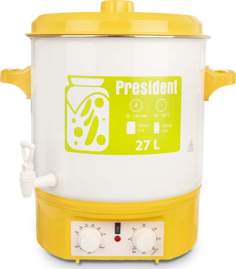 Elektrický zavařovací nerezový hrnec 27 l President – Orion