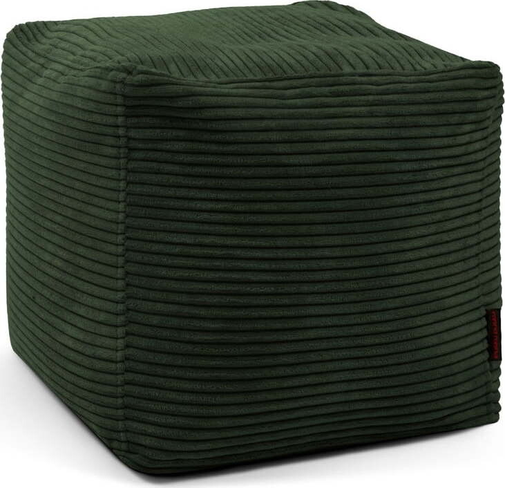 Zelený manšestrový sedací vak Up! MooG – SLOWDOWN