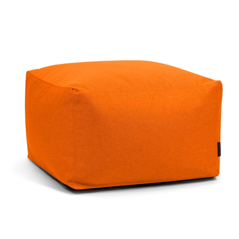 Oranžový sedací vak Softbox MooG – SLOWDOWN