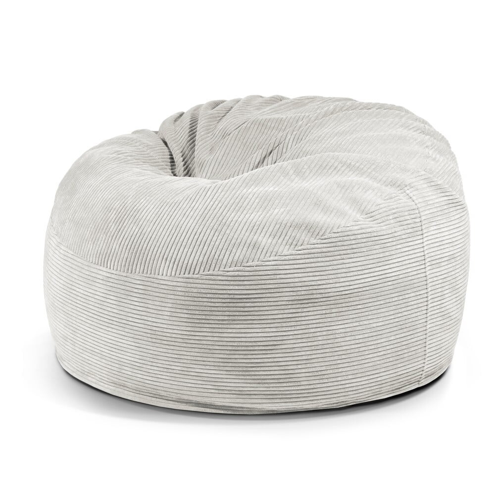 Krémový manšestrový sedací vak Om 110 – SLOWDOWN