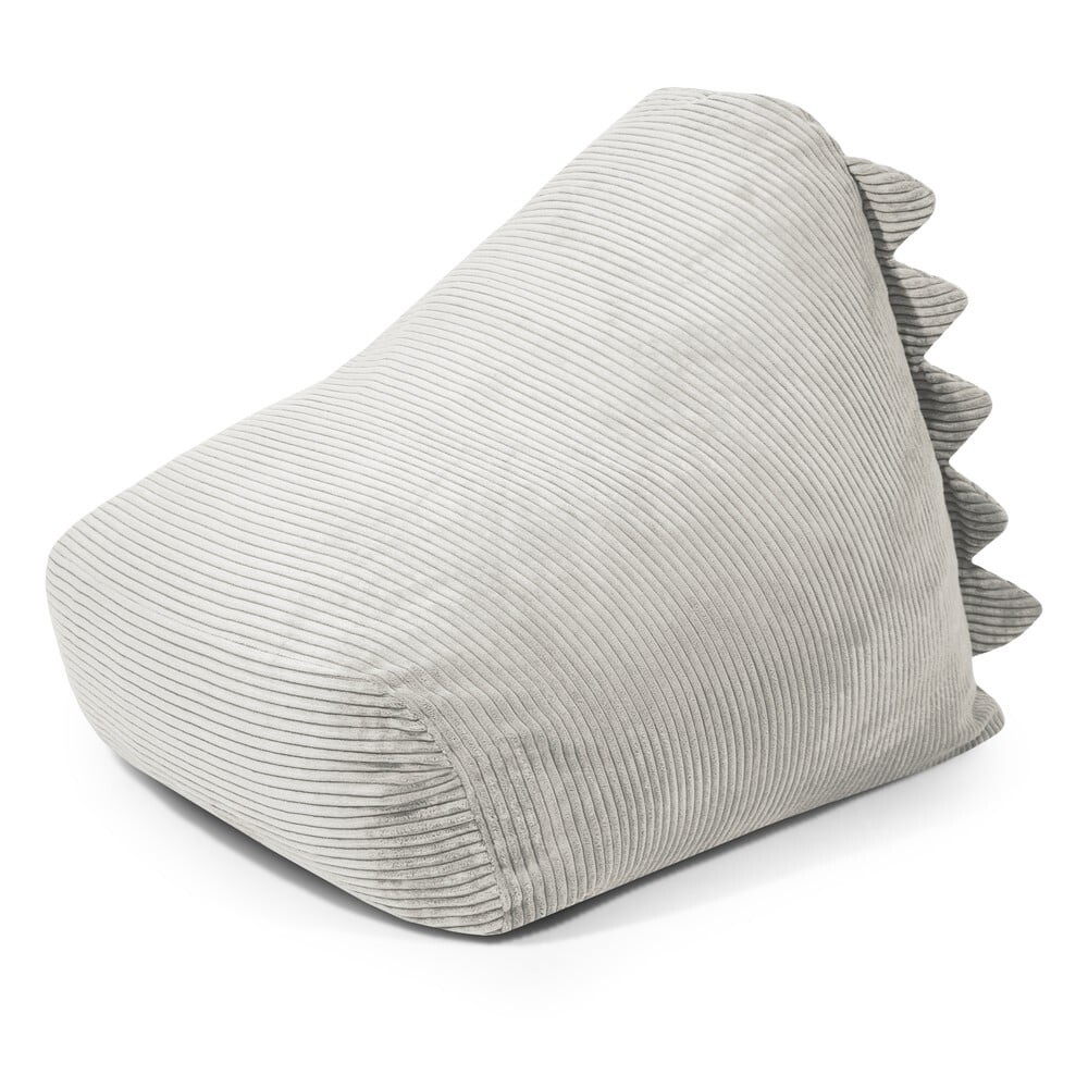 Krémový manšestrový dětský sedací vak Snug 80 Dragon – SLOWDOWN