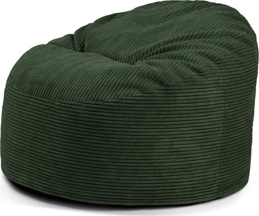 Zelený manšestrový dětský sedací vak Om 85 – SLOWDOWN