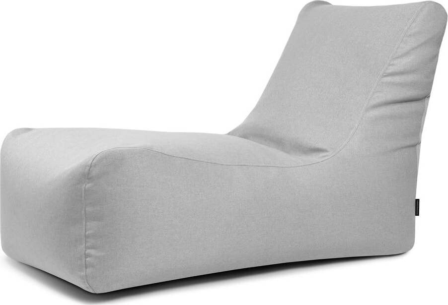 Světle šedý sedací vak Lounge – SLOWDOWN