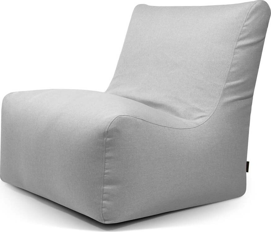 Světle šedý sedací vak Seat 100 Lounge – SLOWDOWN