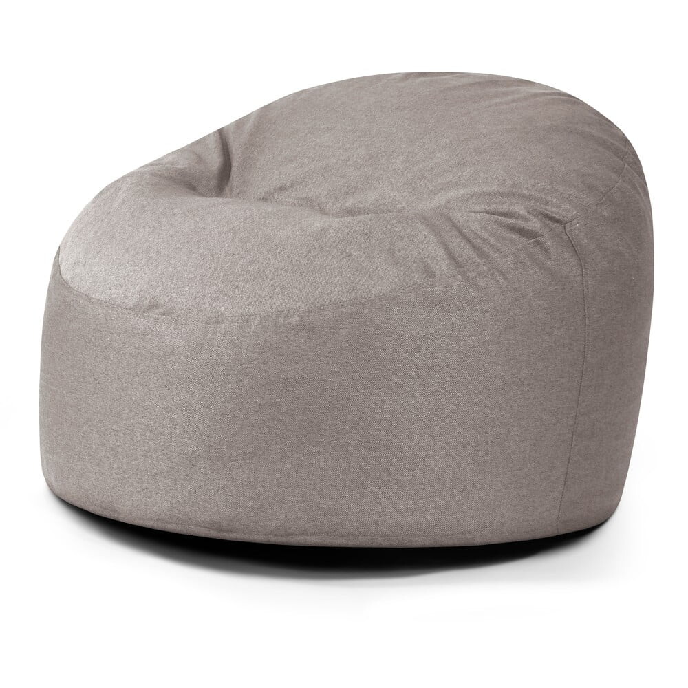 Šedobéžový dětský sedací vak Om 85 – SLOWDOWN