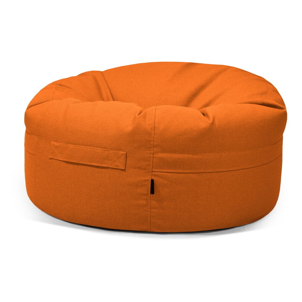 Oranžový sedací vak Roll 105 – SLOWDOWN