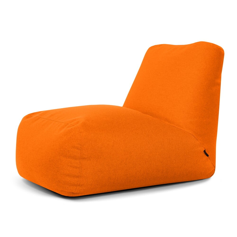 Oranžový sedací vak Tube – SLOWDOWN