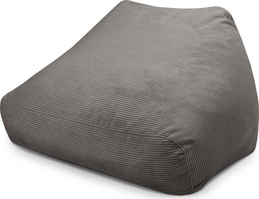 Tmavě šedý manšestrový sedací vak Sofa Snug – SLOWDOWN