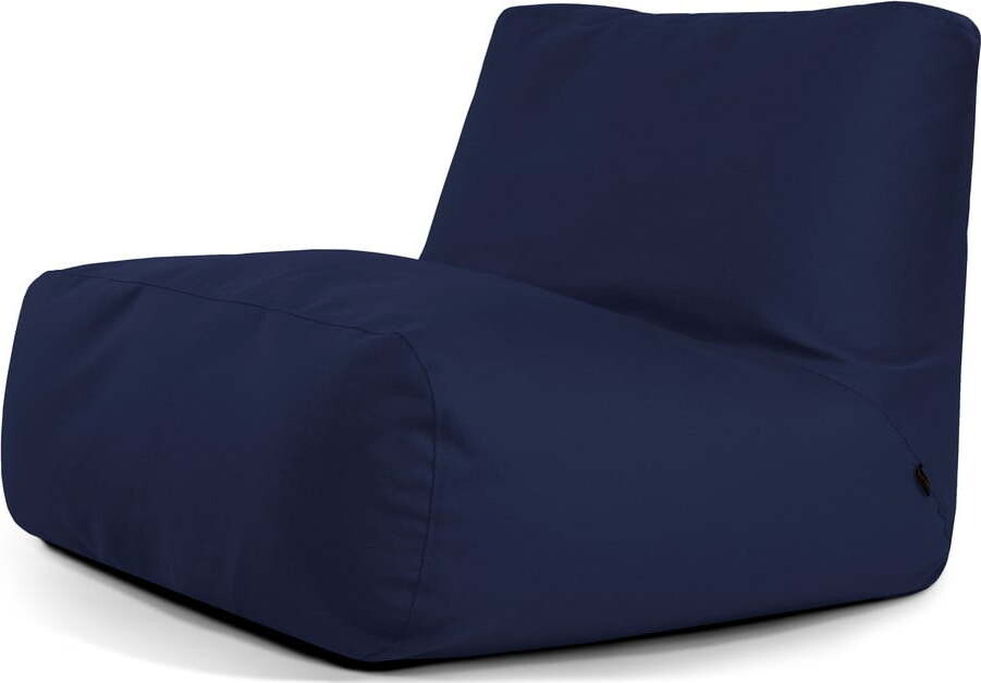 Modrý sedací vak Tube 100 – SLOWDOWN